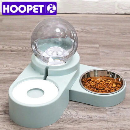 HOOPET Automatic Pet Water Fountain – 2.8L Large Drinking Bowl for Cats – No Electricity Required